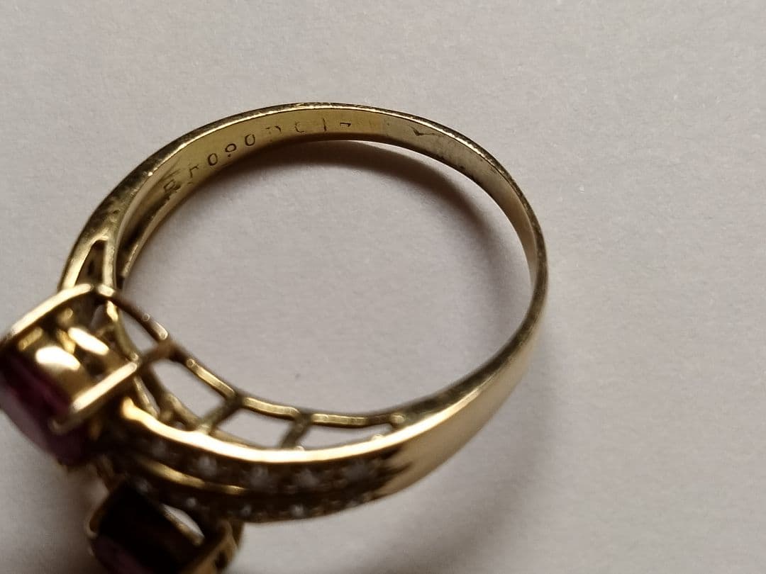 リング、特価、ドイツのオ−クシヨンで購入品