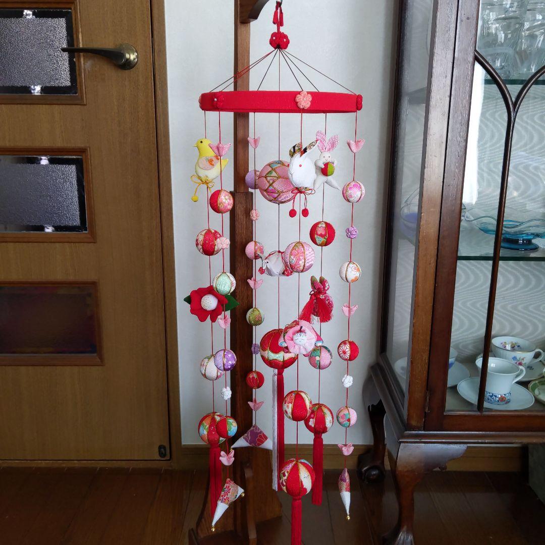 ちりめん細工　おひな様下げ飾りさげもん　　 おばちゃま