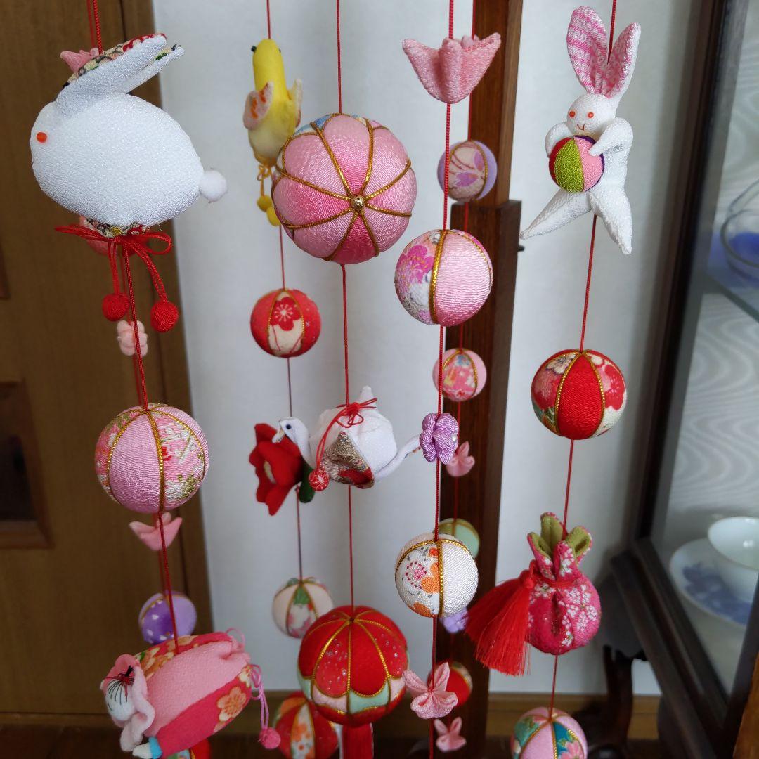 ちりめん細工　おひな様下げ飾りさげもん　　 おばちゃま