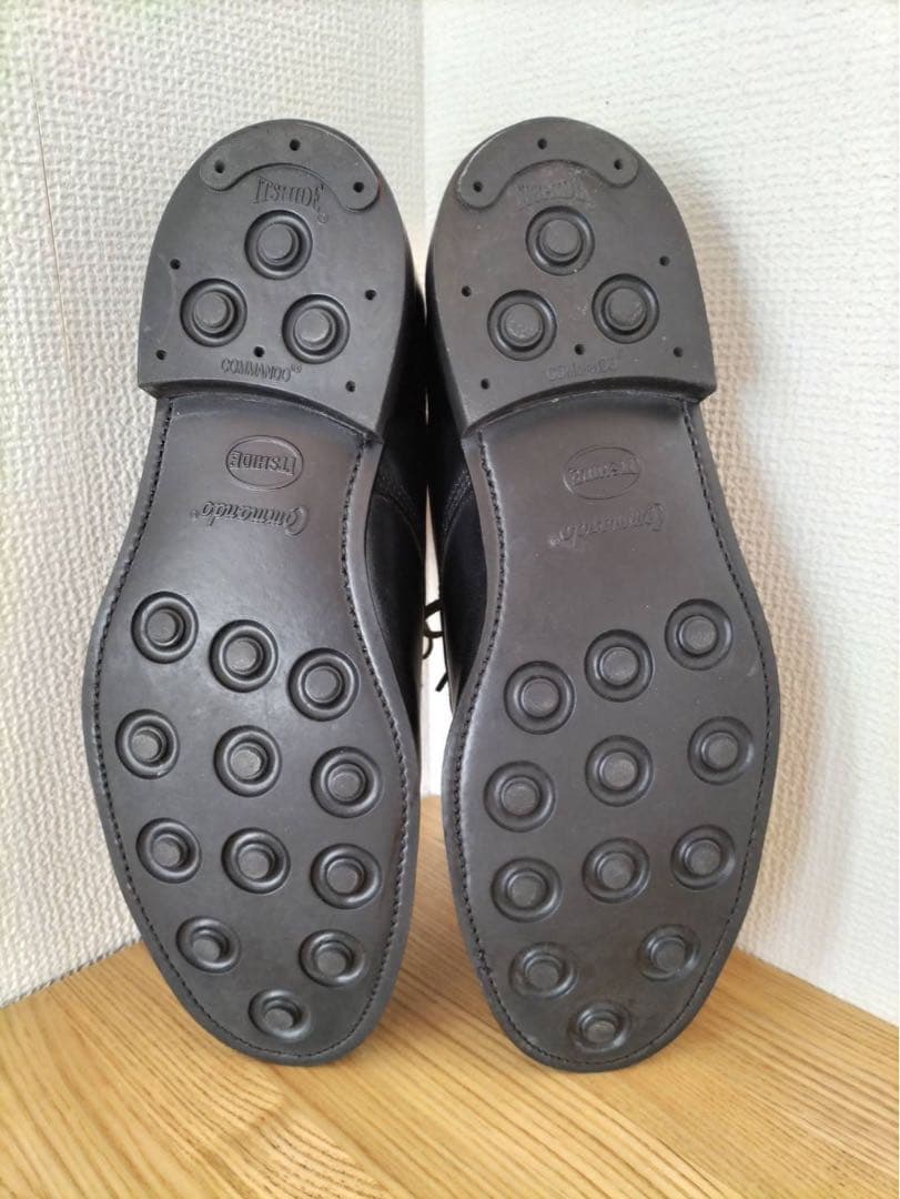 【極美品】 別注 SANDERS Military Derby size7.5