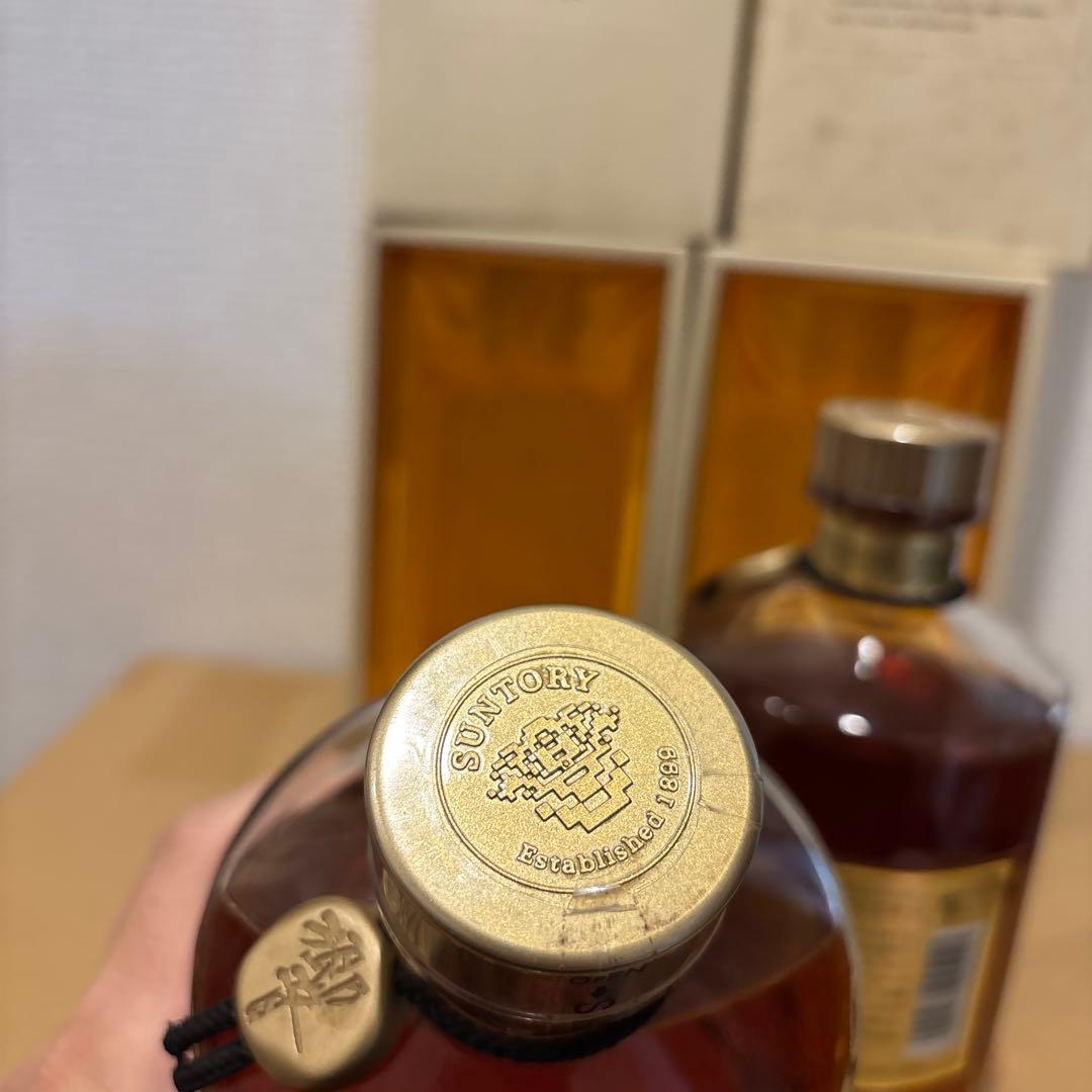 サントリーウイスキー響 裏ゴールドラベル 箱付き 2点セット 未開封（2