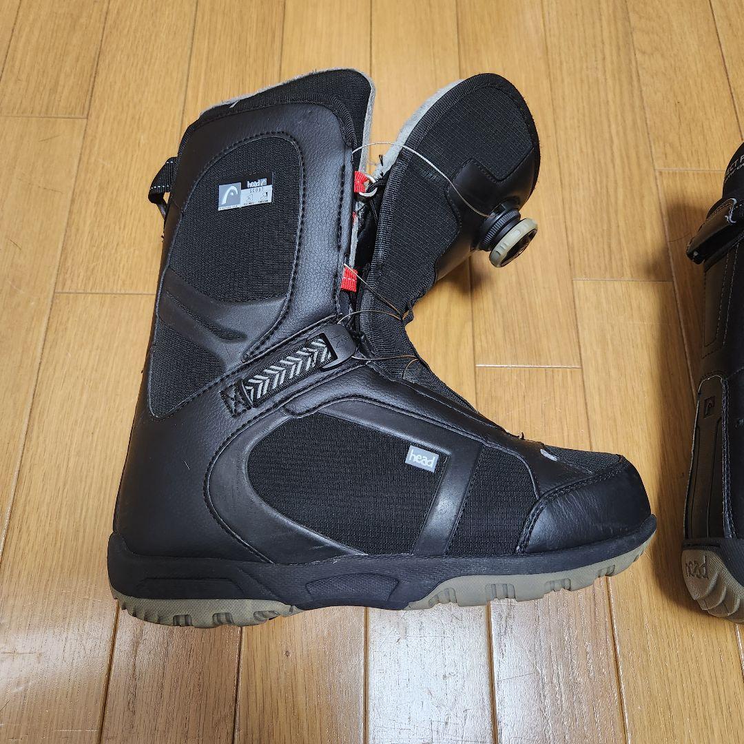 HEAD スノーボード　BoAダイヤルブーツ ブラック 26.5cm