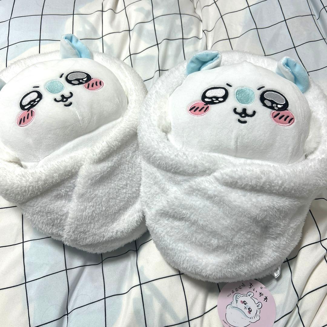 ちいかわ ぬいぐるみ 2体セット ちいかわ モモンガ おくるみBIG