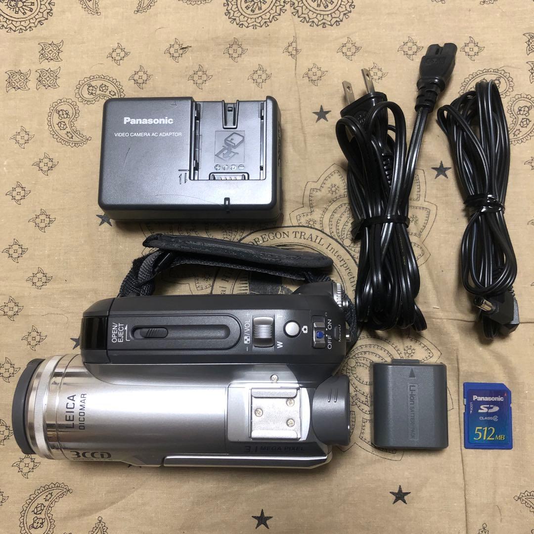 希少 Panasonic NV-GS320 MiniDV ビデオカメラ 美品