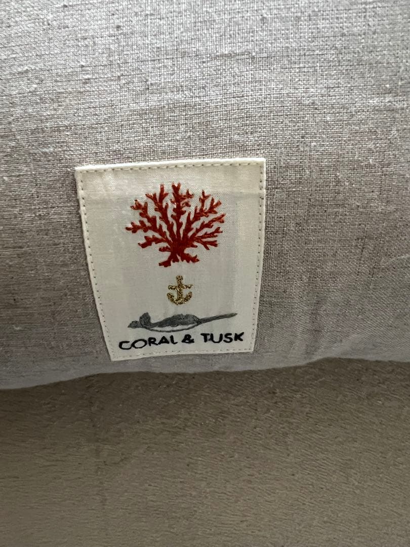 【週末限定価格】Coral & Tuskコーラルアンドタスク クッションカバー