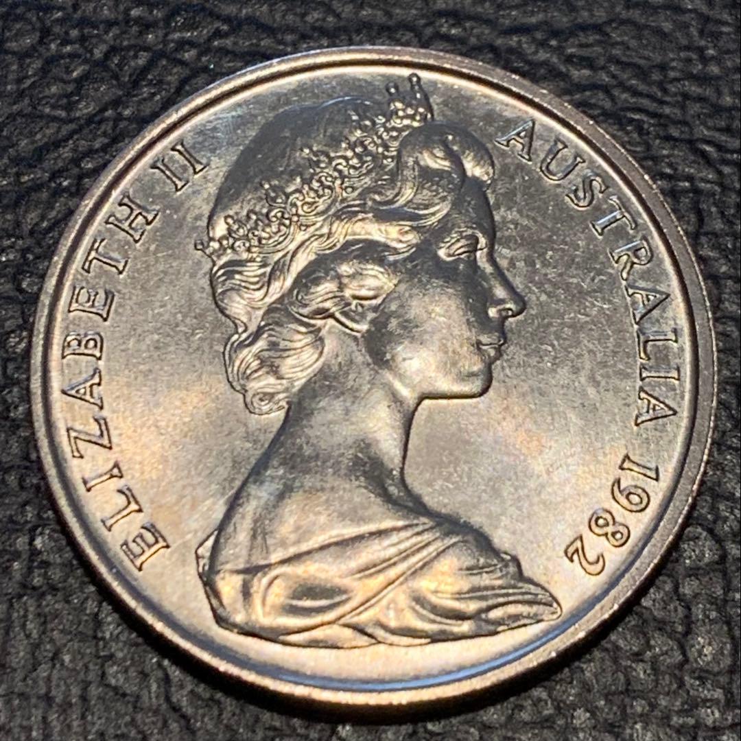 1982年オーストラリア10セント硬貨 - メルカリ