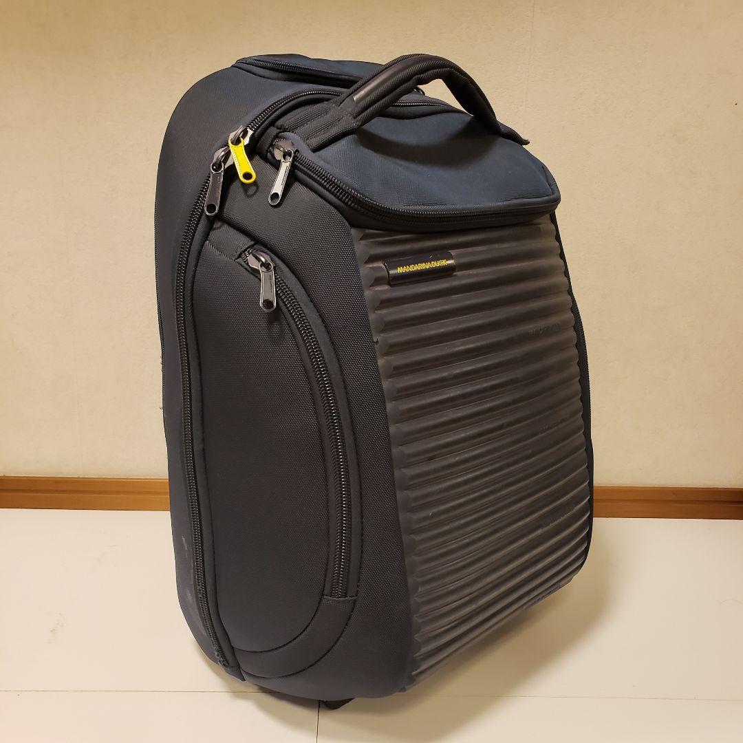 イタリア発 マンダリナダック キャリーバッグ&リュックサックの3WAYバッグ