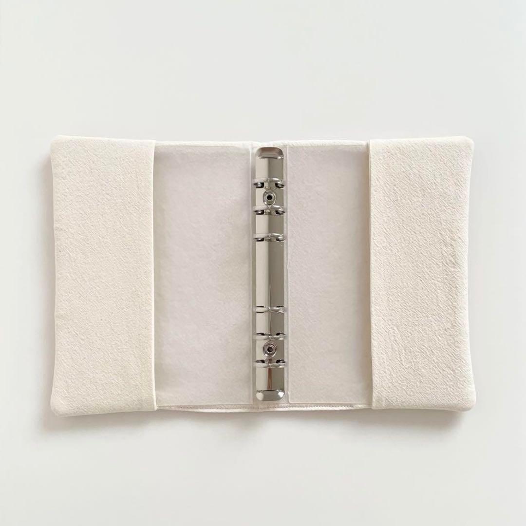 早い者勝ち 韓国 バインダー カバー 貯金 現金管理 コーデュロイ