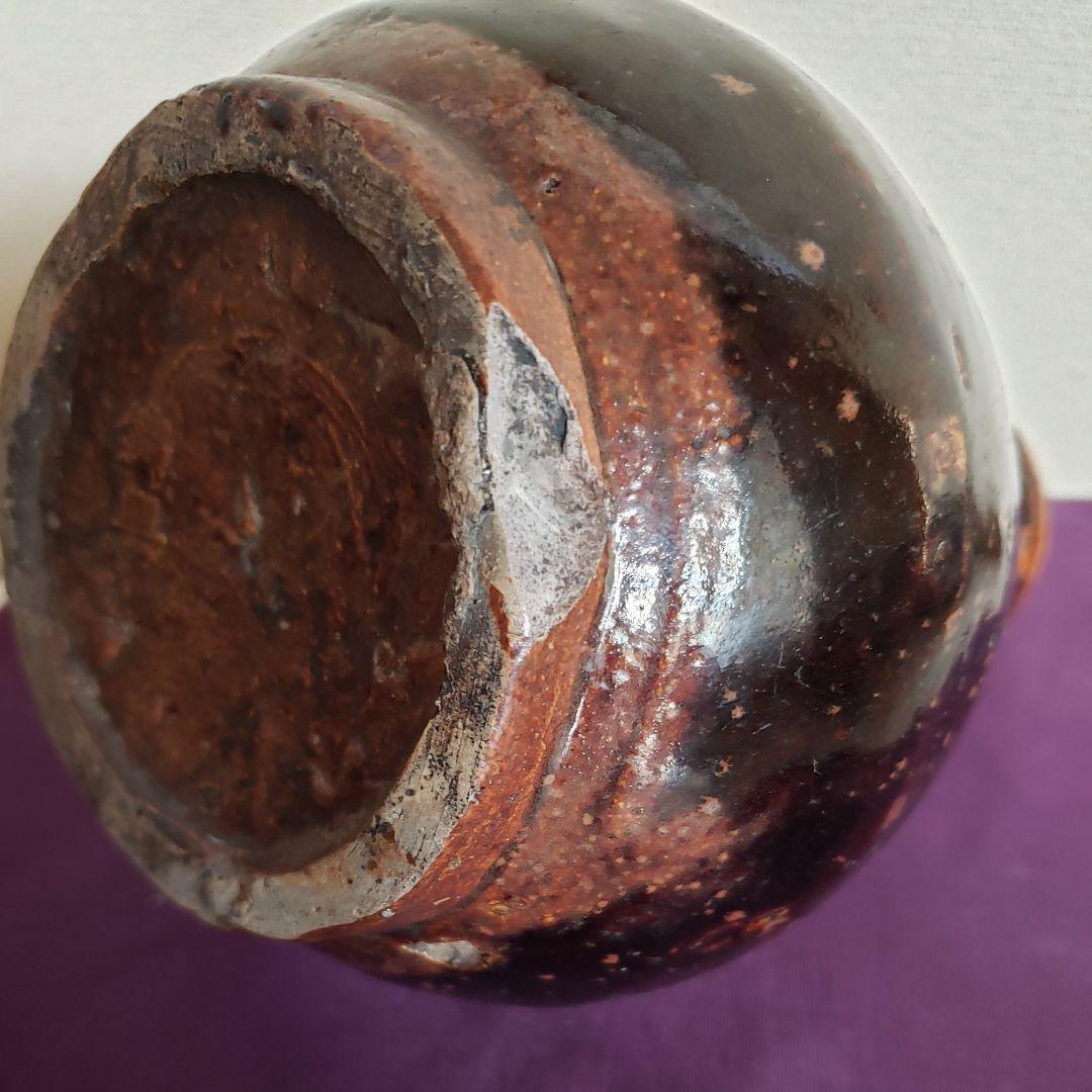 No130 古瀬戸鉄釉徳利 瀬戸 美濃 江戸前期 - メルカリ