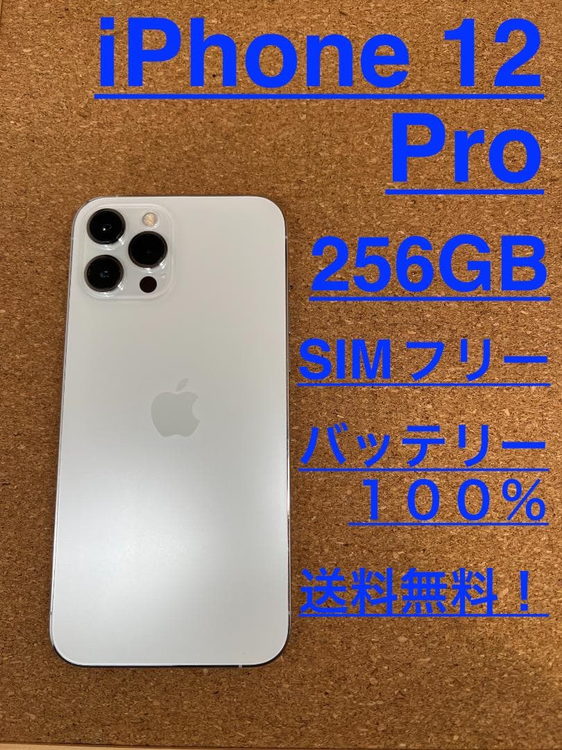 iPhone 12 pro シルバー 256 GB SIMフリー