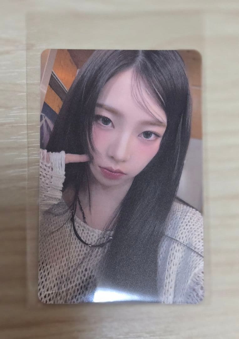 aespa To MY WORLD ファンミ ミラー付きポーチ トレカ付 カリナ カリナ