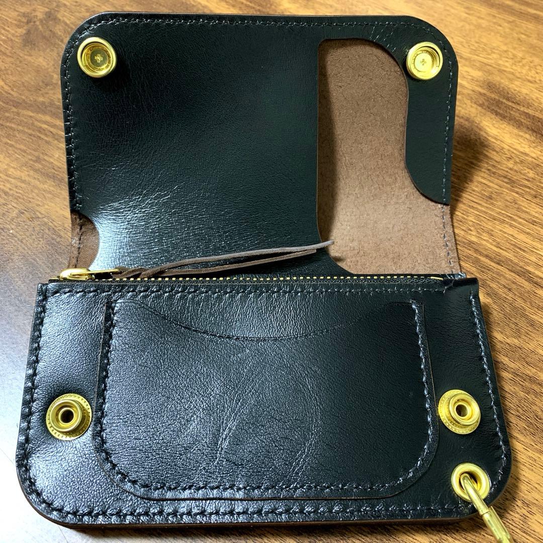 トラッカーウォレット　horseleather CA008 激シブmodel