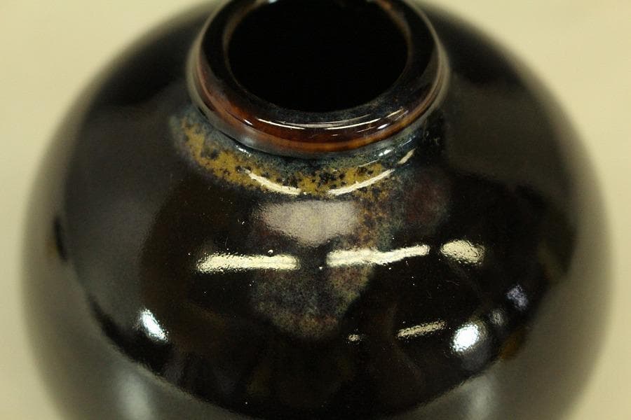 茶道具 唐物 彷古 文淋茶入 藤種緞子 仕服(RC934) - メルカリ