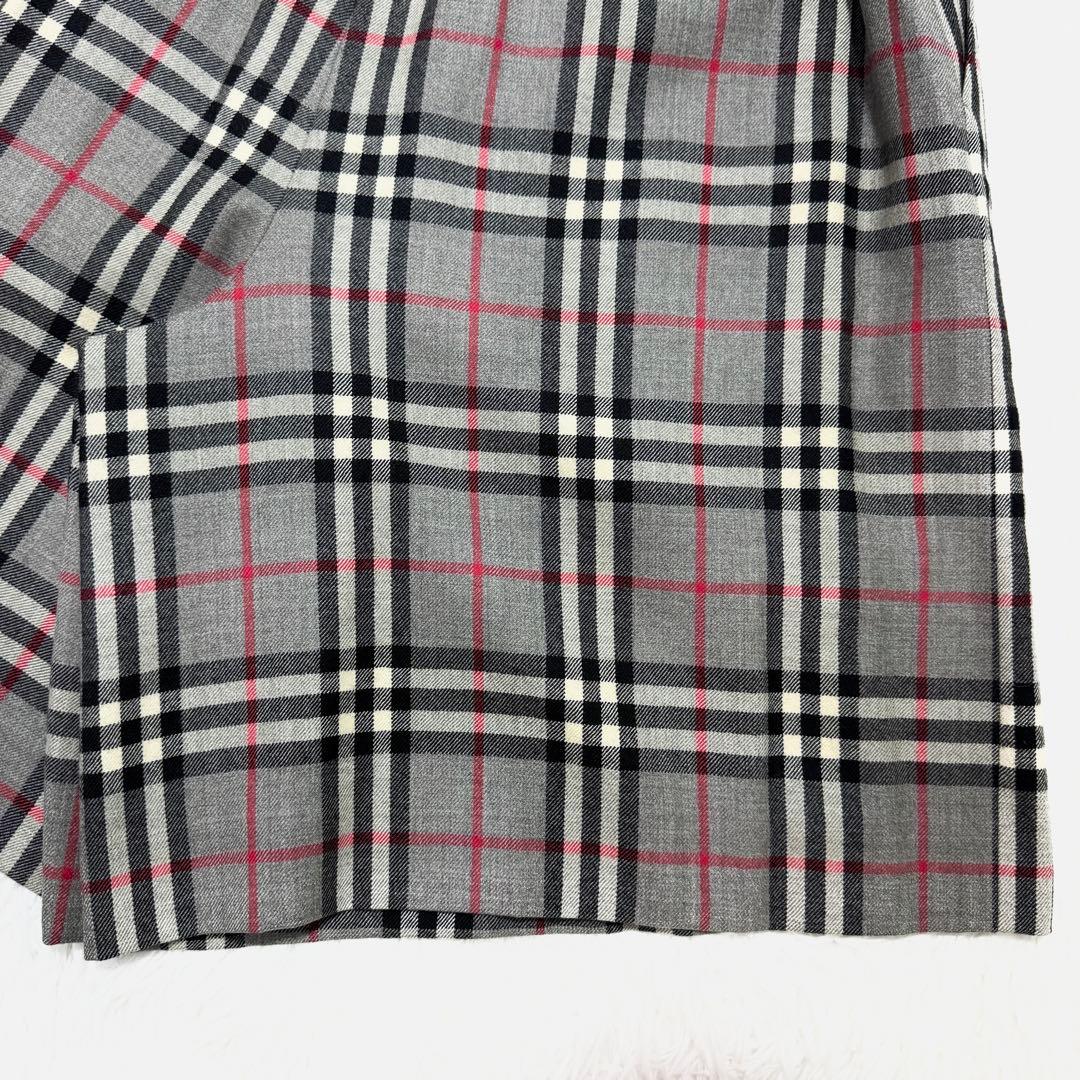 burberrys ノバチェック キュロット ハーフパンツ 大きいサイズ グレー