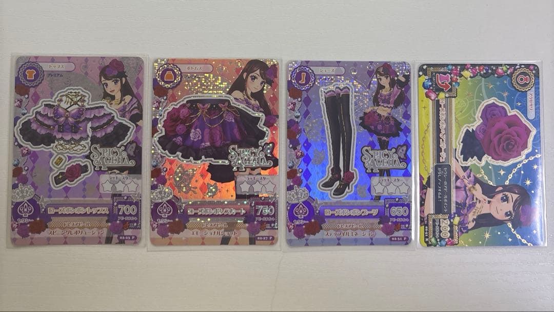 アイカツカード ローズボンボンコーデ