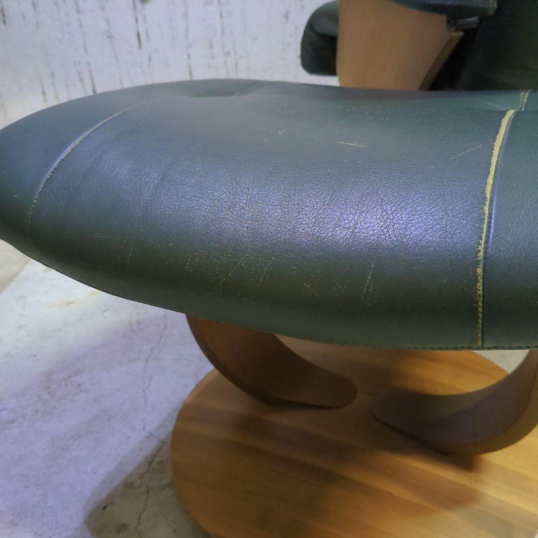 カリモク THE FIRST 本革リクライニングチェア RU72 Mサイズ日本製