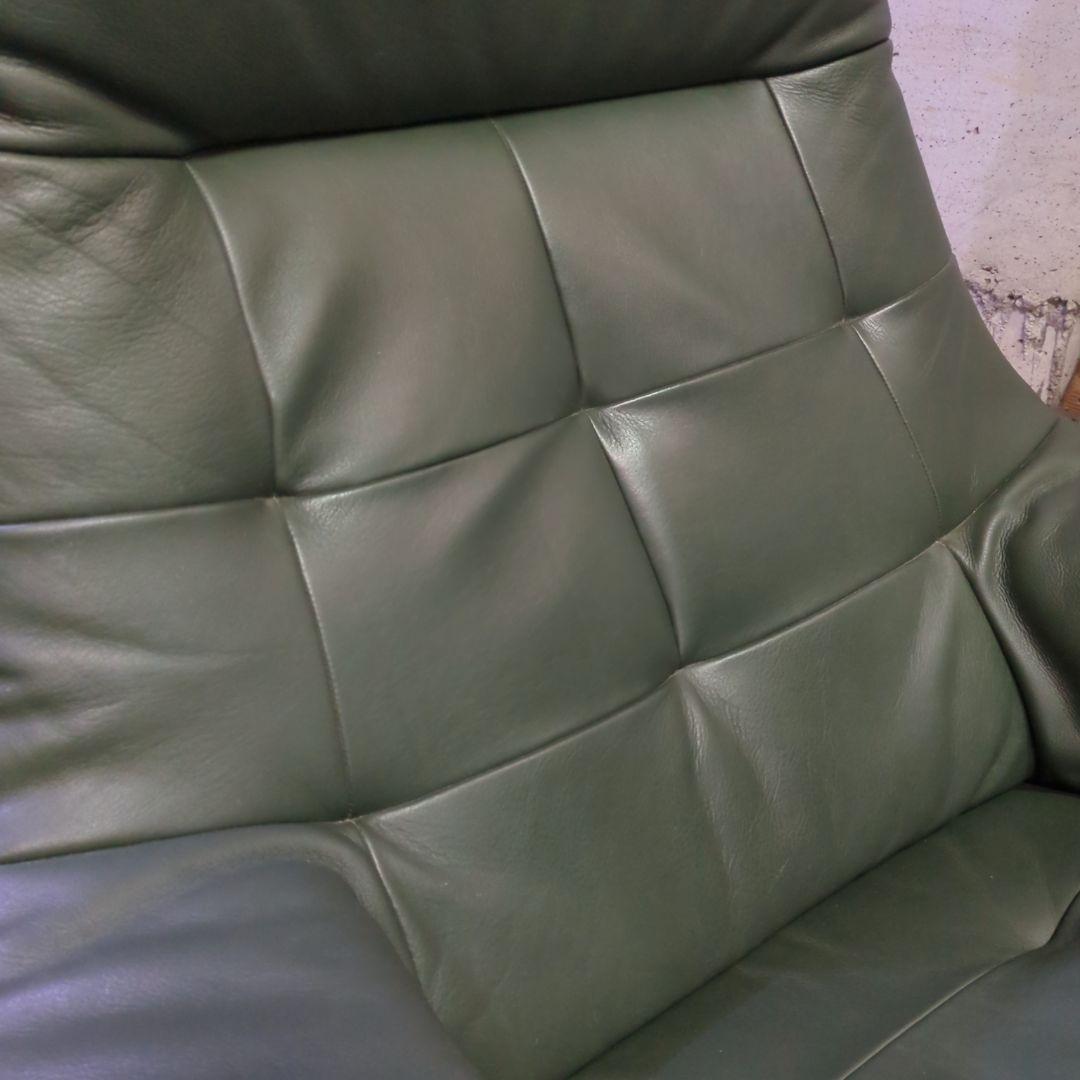 カリモク THE FIRST 本革リクライニングチェア RU72 Mサイズ日本製