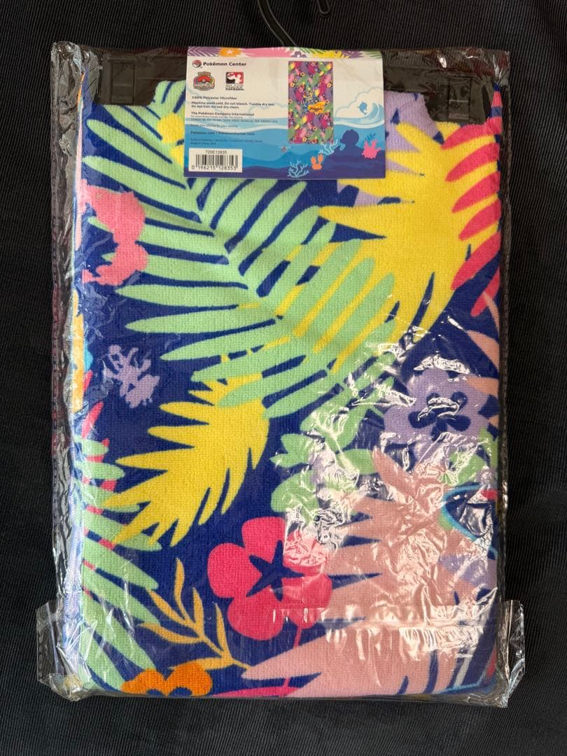 【ビーチタオル】WCS2024 ホノルル限定　ピカチュウ