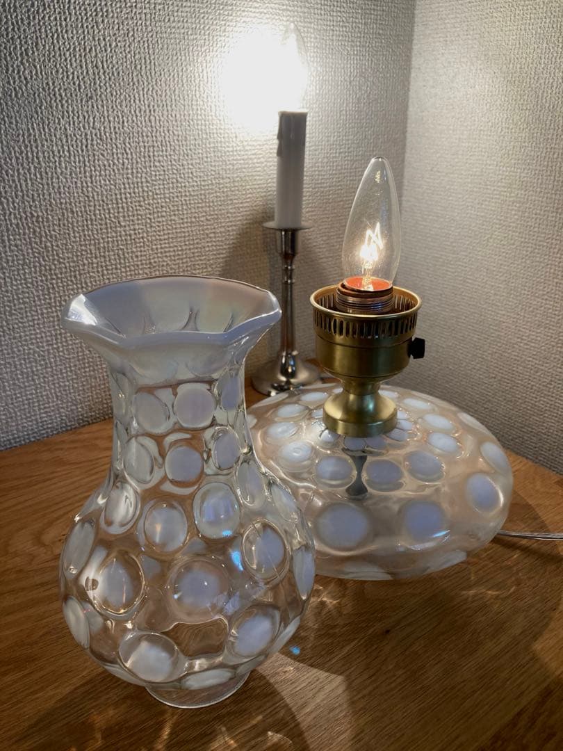 フェントン（Bigパンケーキ）1930年 ランプスタンド アンティーク