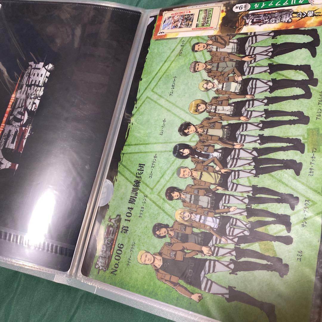 進撃の巨人 エレン Birthday gift 2022 マットクリアファイル2枚セット