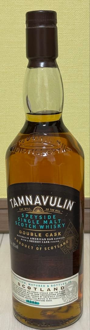 ウイスキー　TAMNAVULIN ダブルカスク スコッチウイスキー タムナヴーリン ダブルカスク【並行輸入/箱付き】700ml (Alc 40度