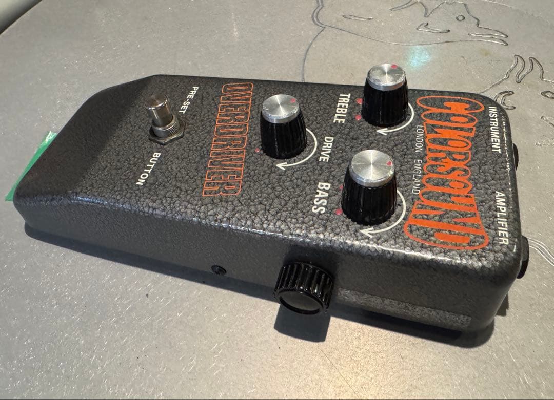 Colorsound Overd オーバードライブ Jeff Beck