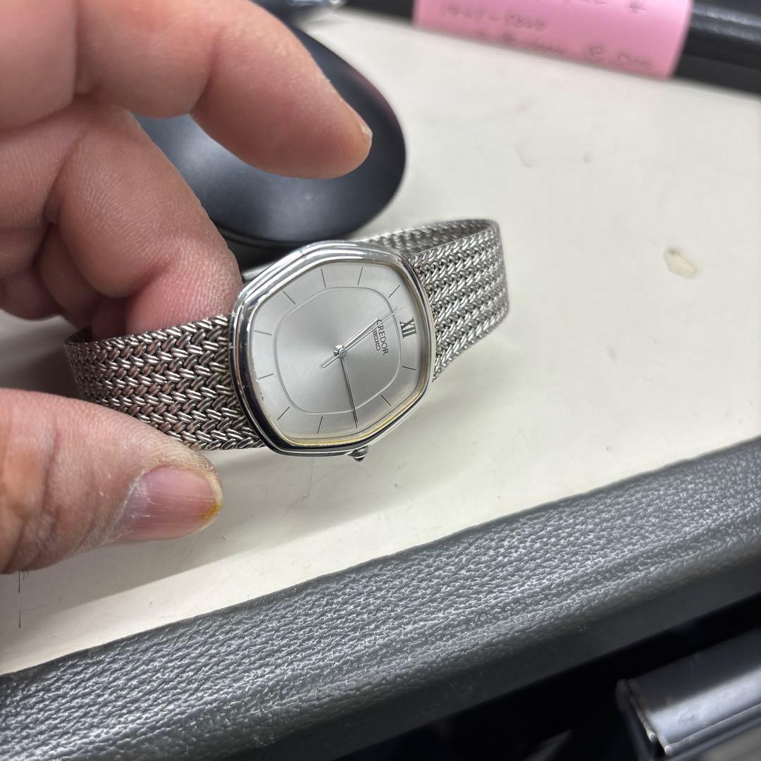 B5548 SEIKO CREDOR クォーツ メンズ腕時計