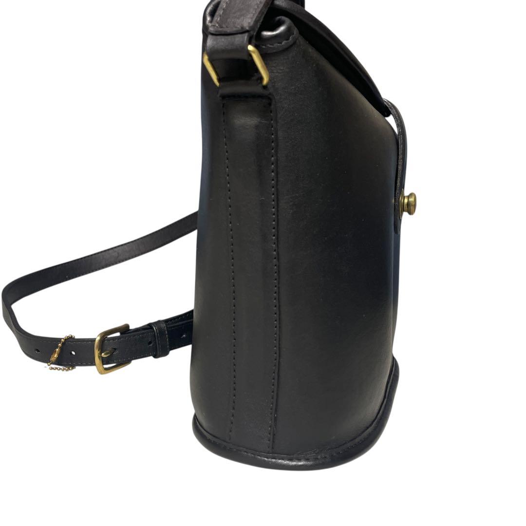 r*t様 【美品】オールドコーチ USA製 ドイツホック　グラブタンレザー 黒