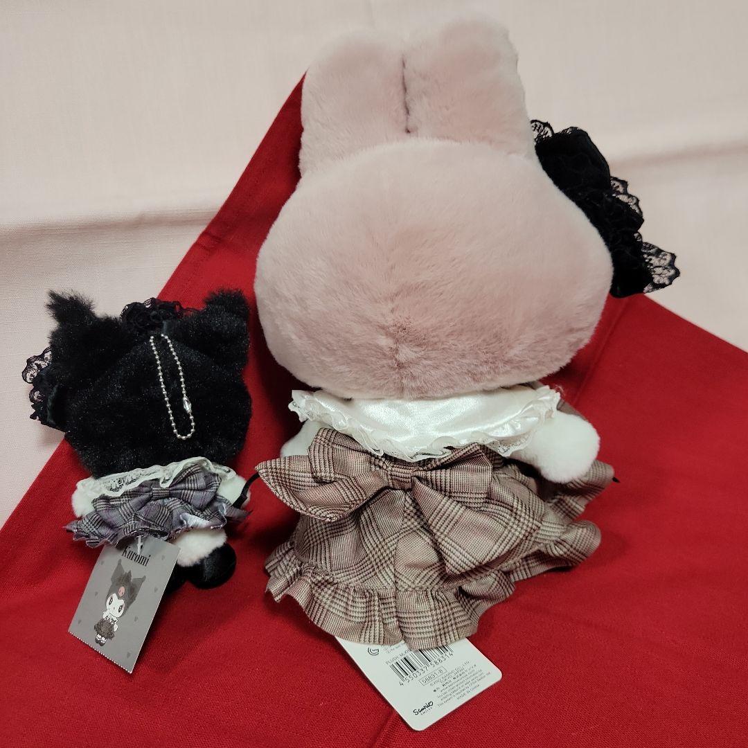 サンリオ 真夜中のメロクロ マイメロ クロミ ぬいぐるみ マスコット