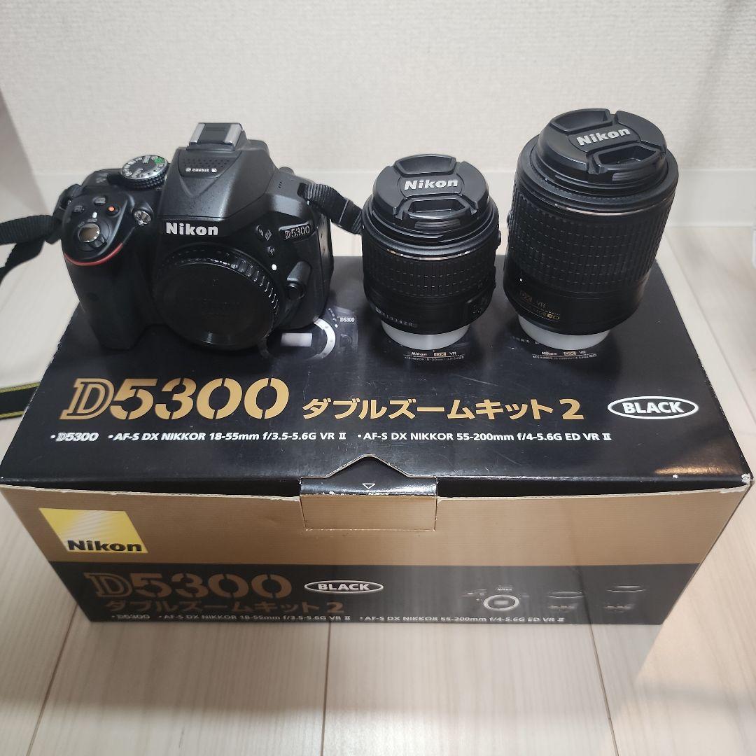 Nikon D5300 ダブルズームキット2 ブラック