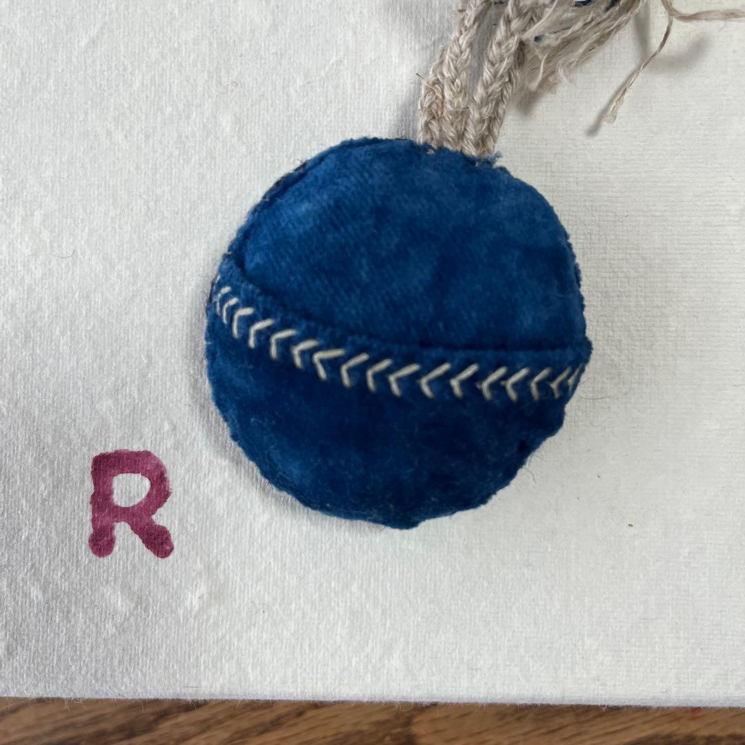 45R 藍かぎ針のネックレス - メルカリ