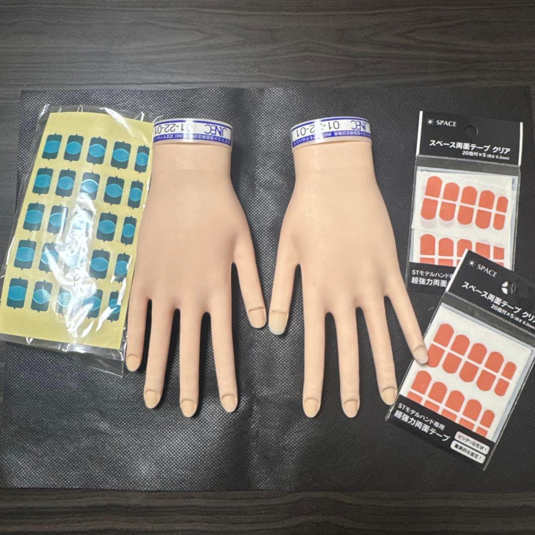 ネイル検定用ハンド ST ◆モデルハンド セット 楽天市場】JNEC認定 STモデルハンドセット 両手 チップ差込式(ネイル