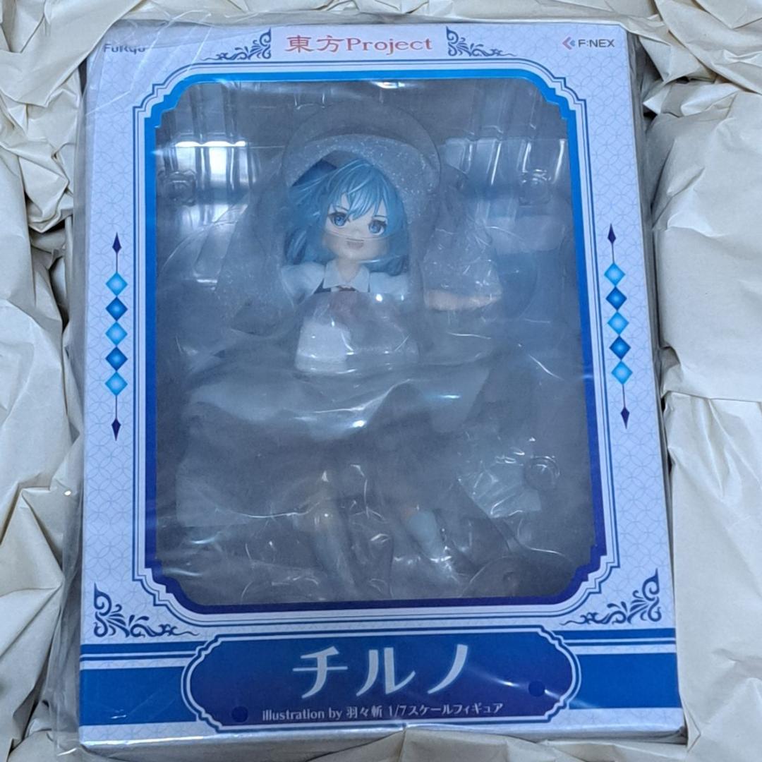 東方Project チルノ 1/7スケールフィギュア 特典クリアファイル付き