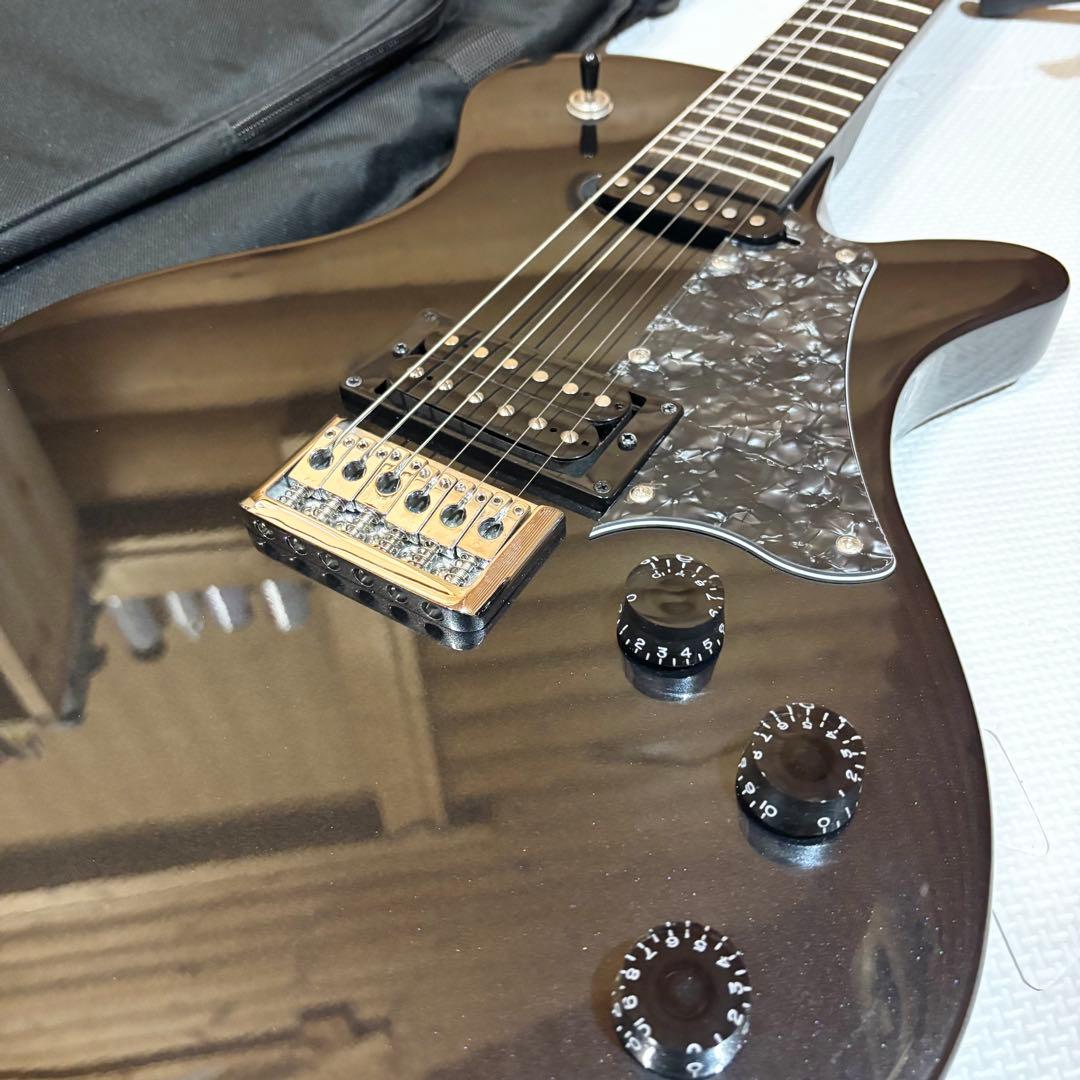 【美品】RYOGA リョーガ HORNET LE LBK エレキギター