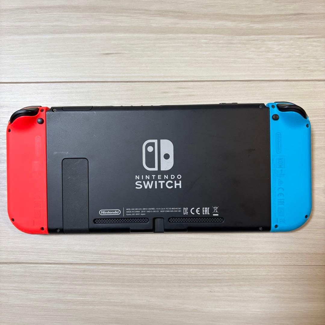 Nintendo Switch 本体 青/赤 Joy-Con 付属品あり
