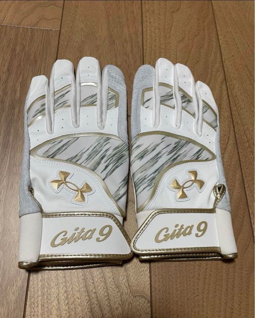 アンダーアーマー バッティンググローブ 柳田悠岐 実使用柳田悠岐