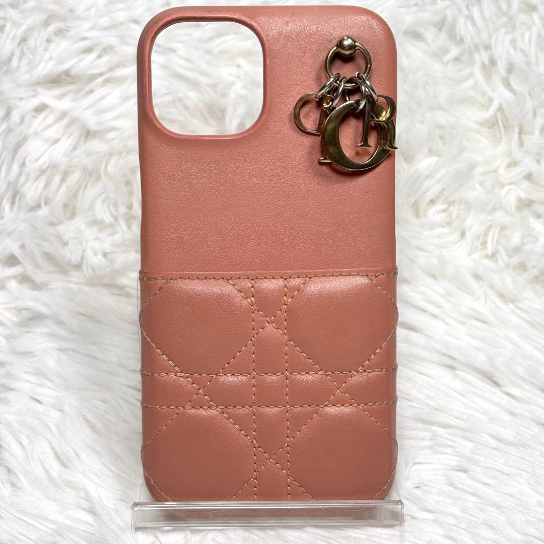 Dior iPhone iPhone ケース ピンク LadyDior チャーム