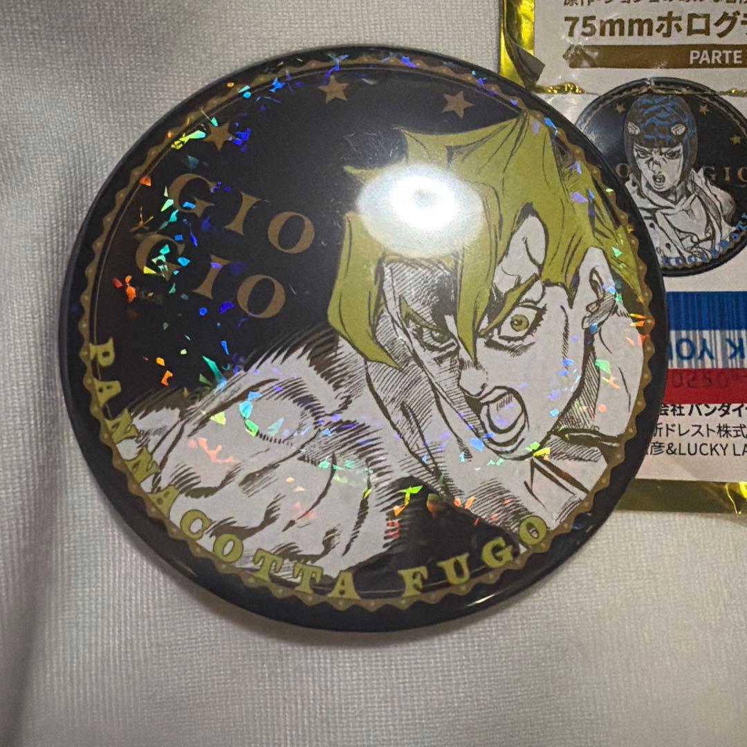 ジョジョ ワールド 店舗限定 ホログラム 缶バッジ フーゴ - メルカリ