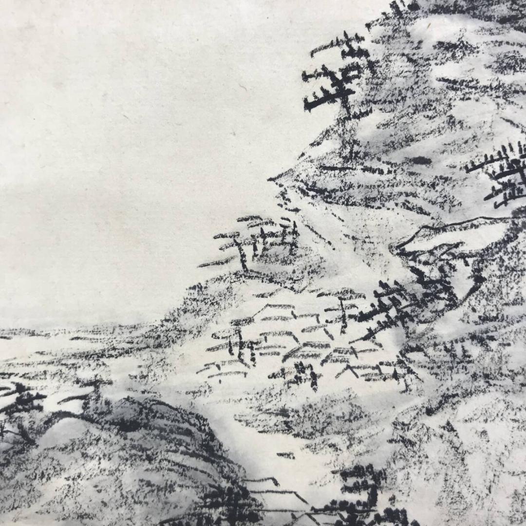 真作/浦上玉堂/山水図/小品/掛軸☆宝船☆AH-616 - メルカリ