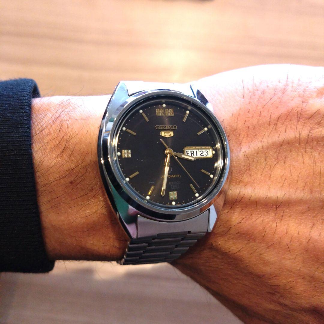 ★稼働 美品★SEIKO 5 セイコー5 自動巻 7S26-3040