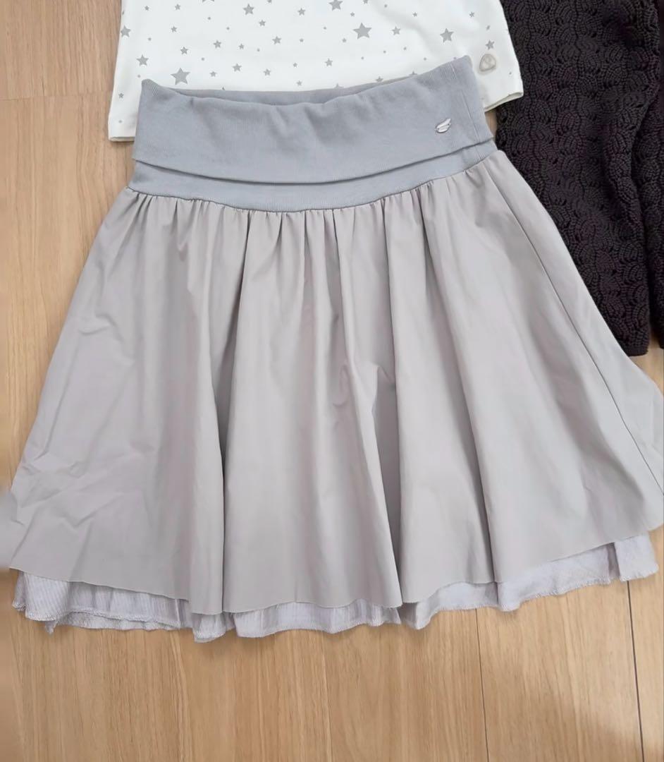 coyseioスカート ライトグレー