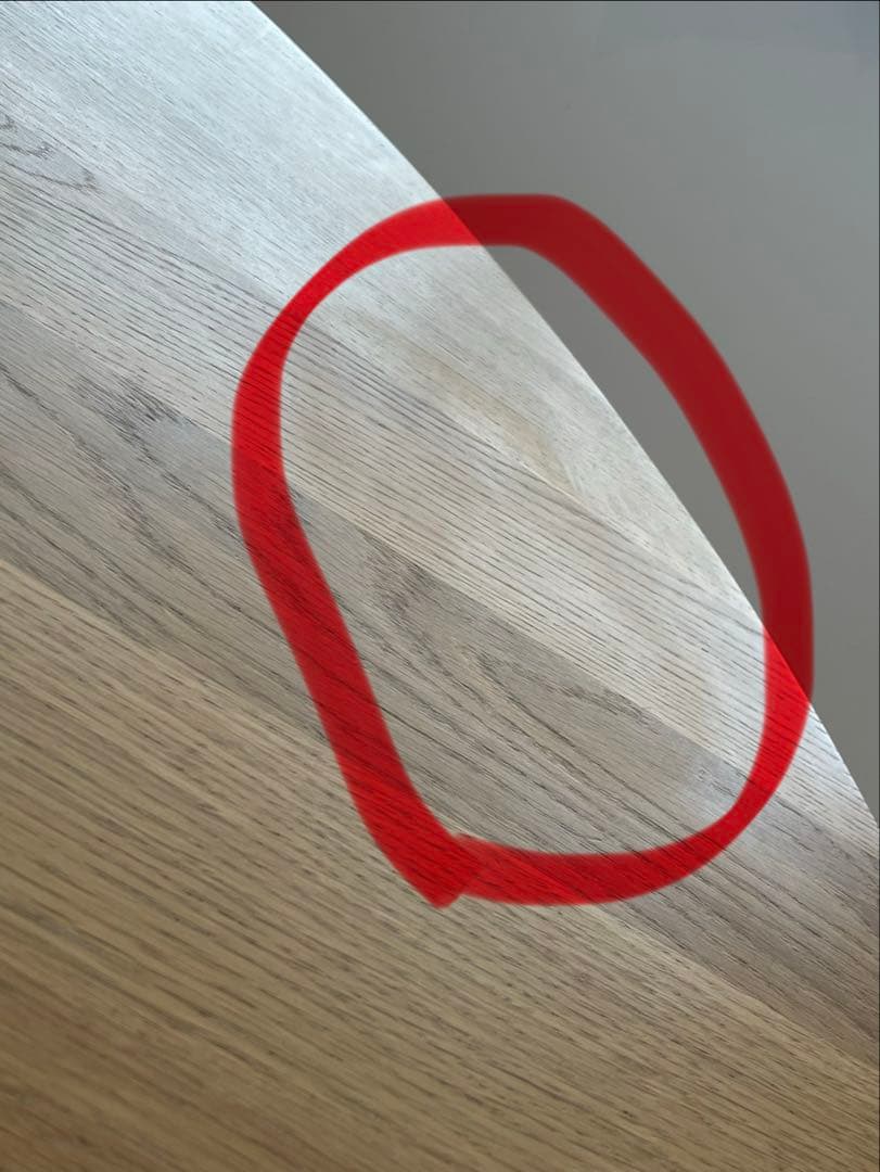 vitra ゲリドン ナチュラル オーク オイル仕上げ 90×74mm