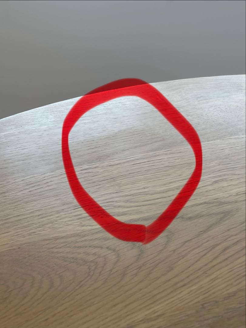 vitra ゲリドン ナチュラル オーク オイル仕上げ 90×74mm