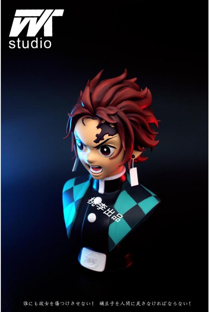 新品未開封 『鬼滅の刃』　WT　竈門炭治郎  胸像 ガレージキット スタチュー