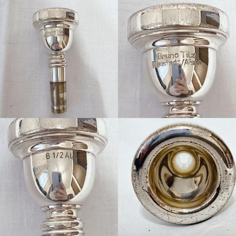 英国製ベッソン Besson ユーフォニアム BE765 銀メッキ 動作良好