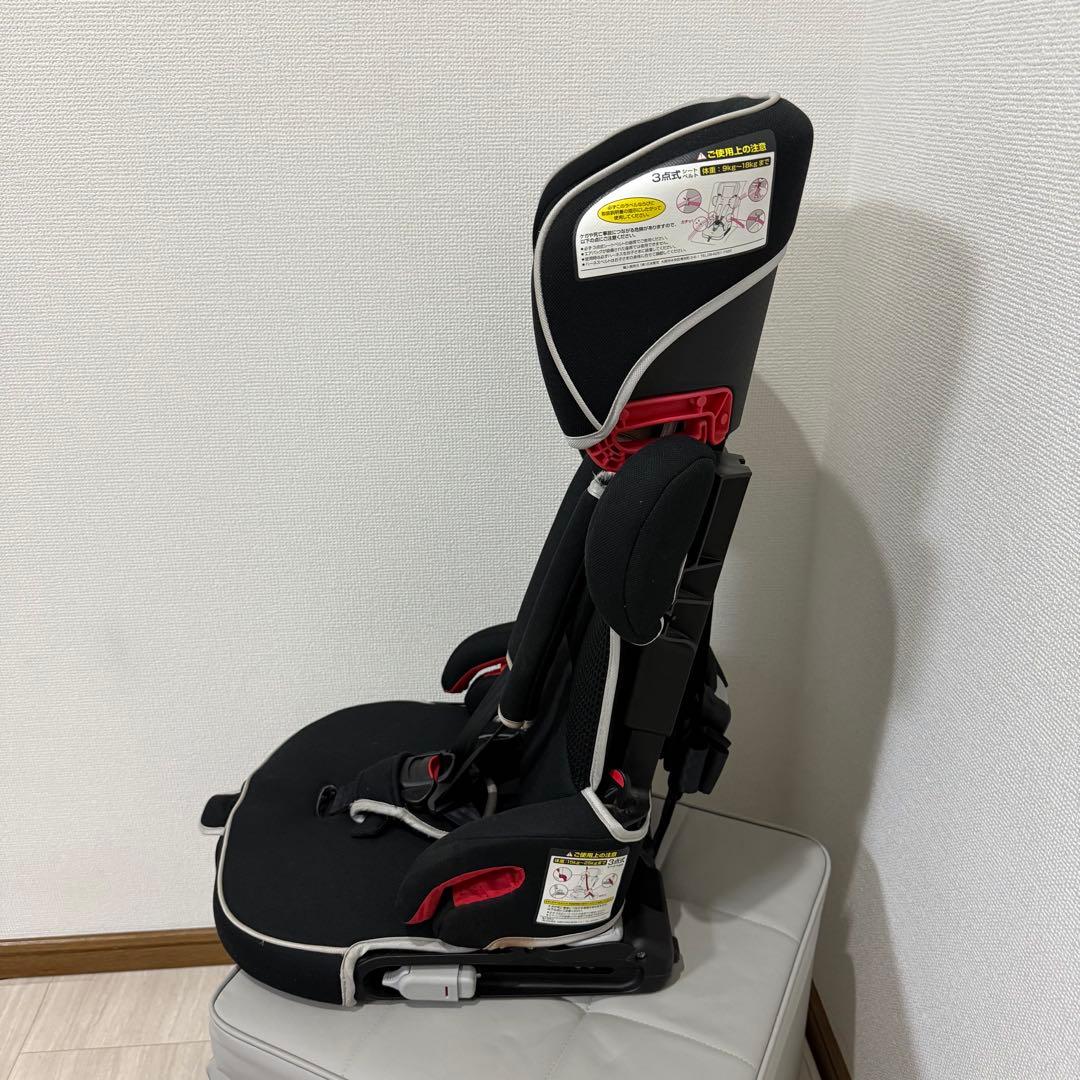 【美品】日本育児　トラベルベスト　EC FIX ISOFIX　ブラック
