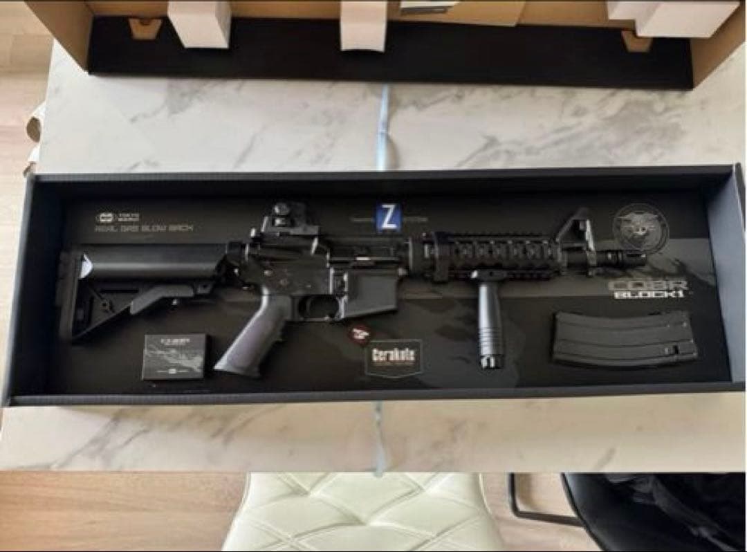 【ほぼ新品！】東京マルイCQBR BLOCK1 ガスブローバック ブラック