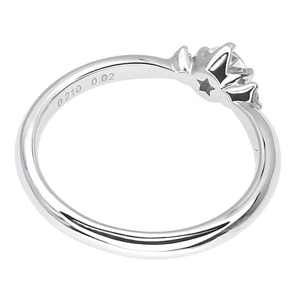 フェスタリア Wish upon a star ダイヤ リング 0.21ct