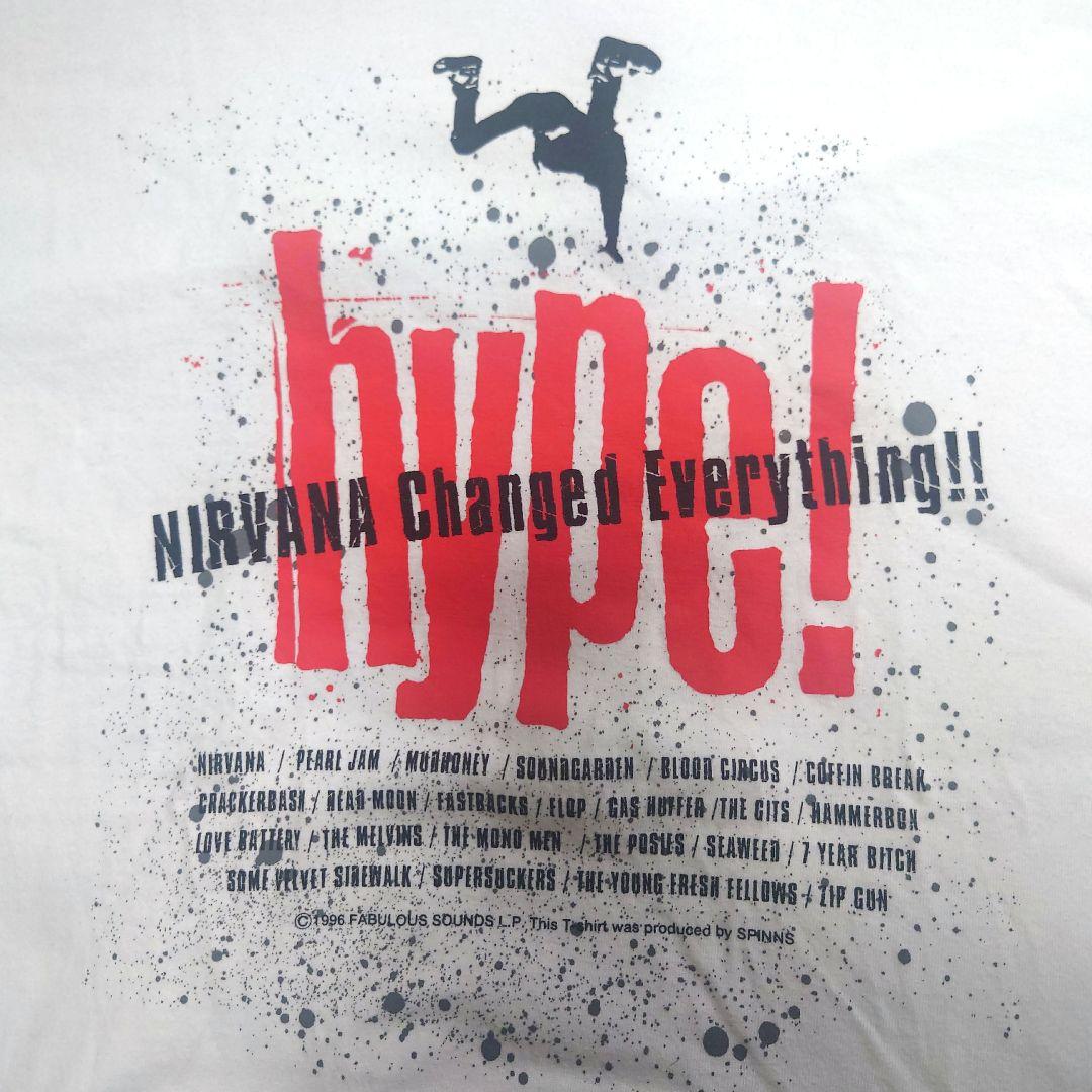 hype! Tシャツ NIRVANA ニルヴァーナ sub pop サブ・ポップ