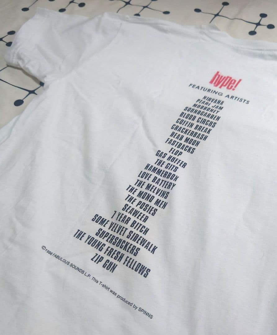 hype! Tシャツ NIRVANA ニルヴァーナ sub pop サブ・ポップ